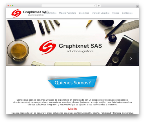 Graphixnet2016v1 WordPress theme - graphixnet.com.co