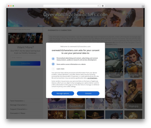 JQuery Mega Menu Widget (jquery-mega-menu) free WordPress plugin - overwatch2characters.com