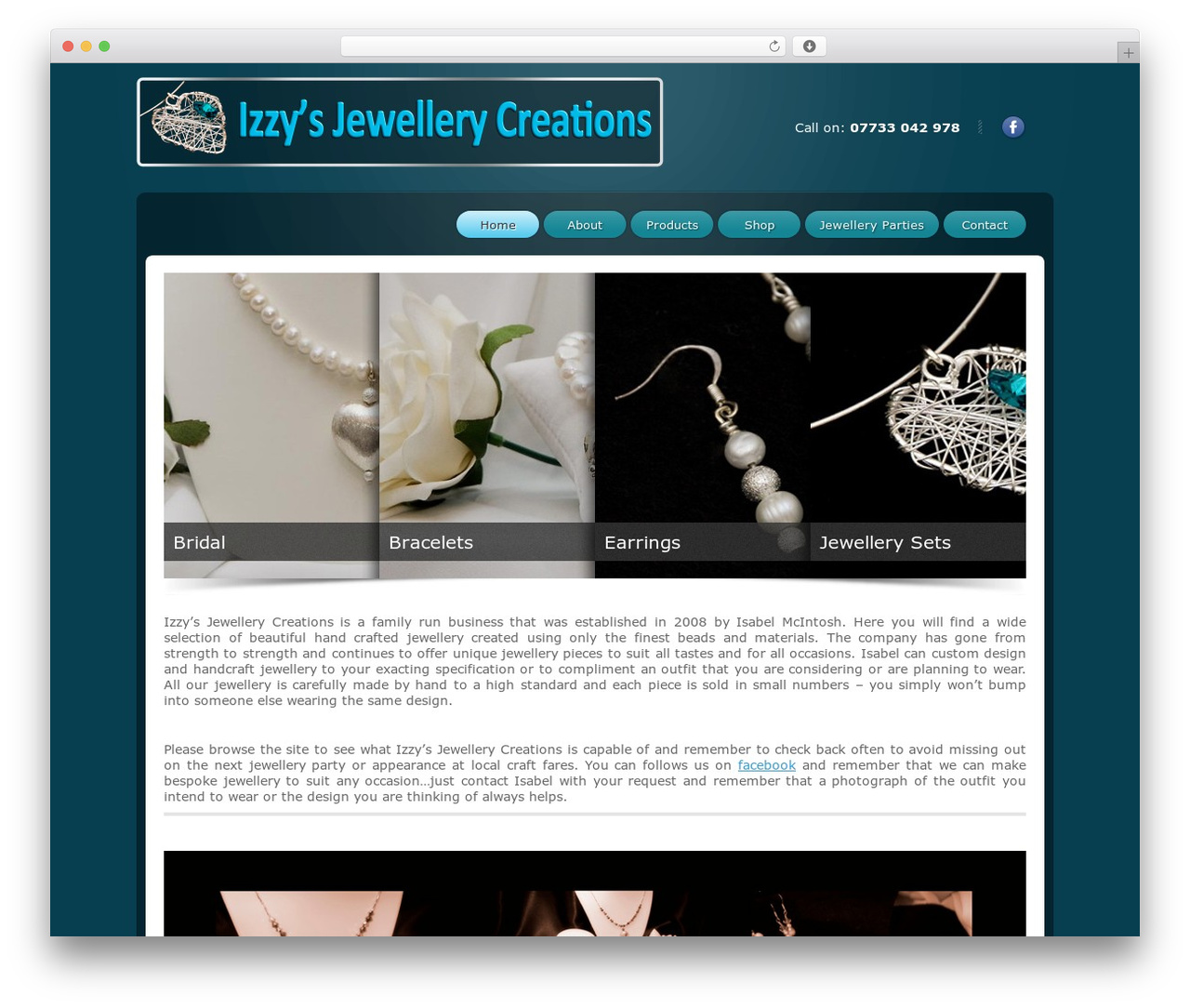 Ice Theme WordPress theme - izzysjewellery.co.uk Ice Theme WordPress theme - izzysjewellery.co.uk