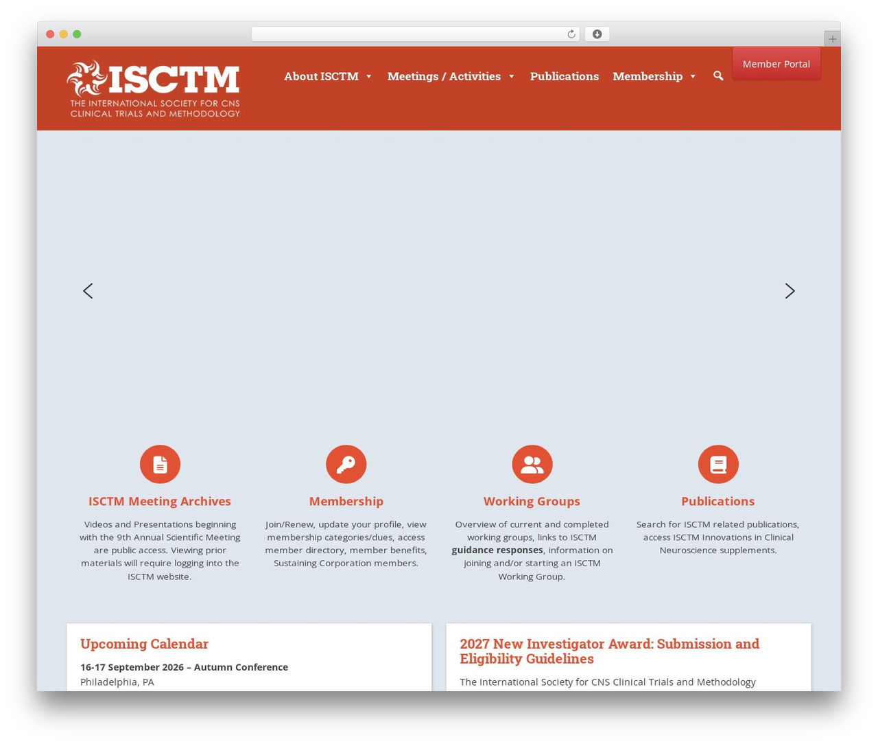 ISCTM theme WordPress - isctm.org ISCTM theme WordPress - isctm.org