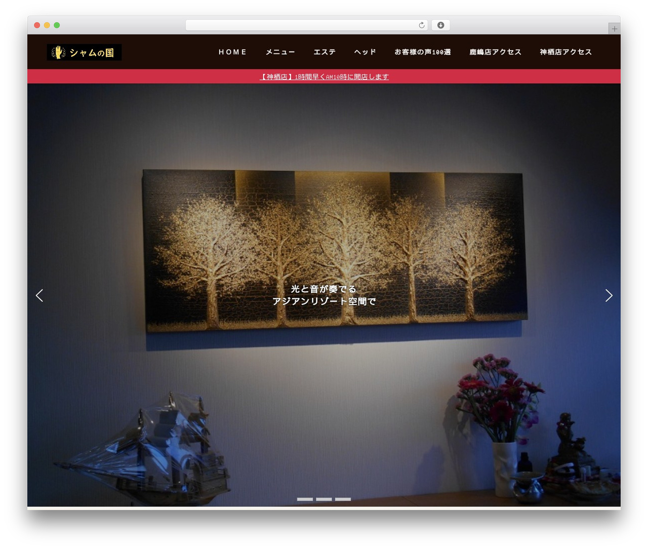 Lightning WordPress theme - siamcountry-spa.com