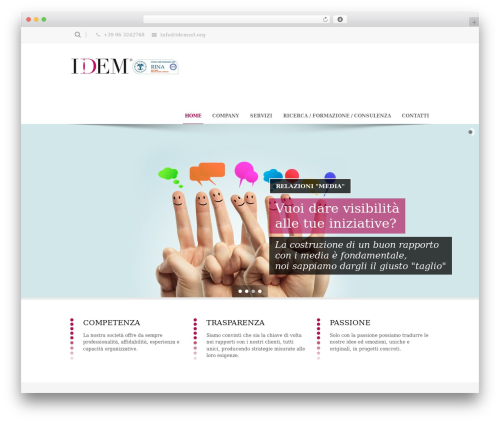 Maxima theme WordPress - idemsrl.org