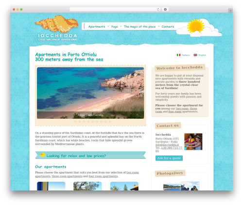 Pulp WordPress WordPress theme - iocchedda.it