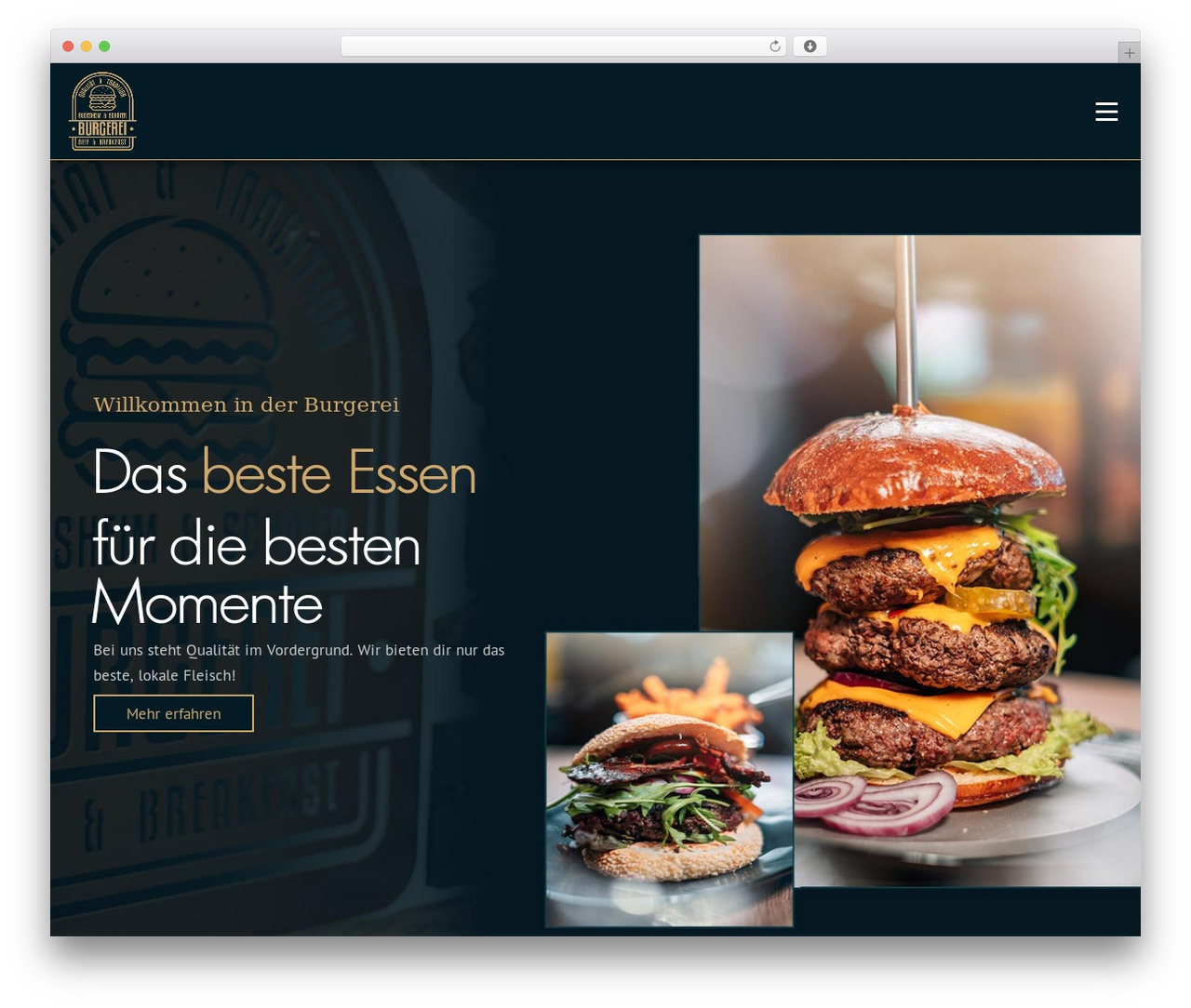 Restro WordPress theme - beefundburger.de Restro WordPress theme - beefundburger.de