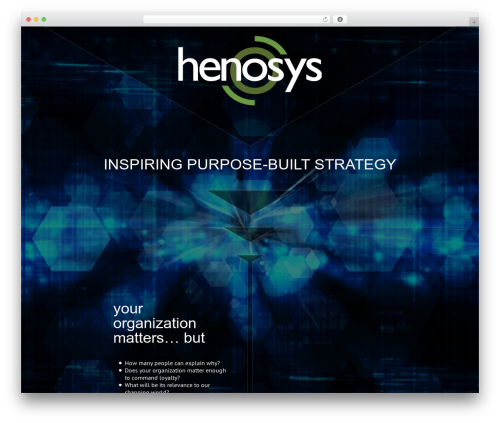 Speedway WordPress theme - henosys.net