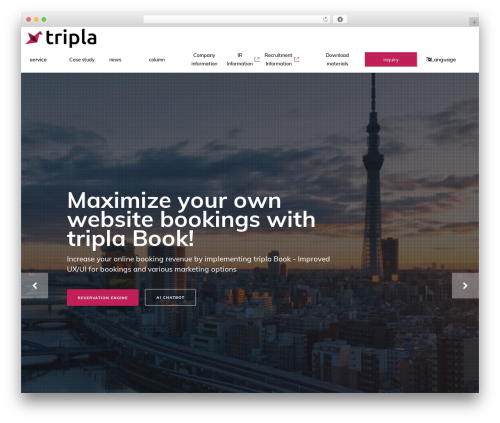 Select core WordPress plugin - tripla.io
