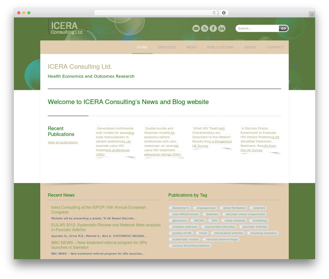 Theme WordPress Cold Theme - iceraconsulting.co.uk