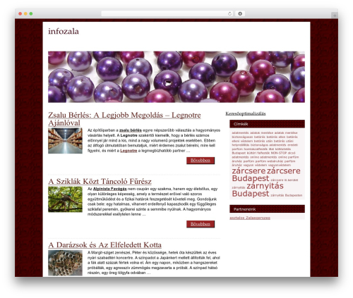 Theme WordPress Generous - infozala.hu