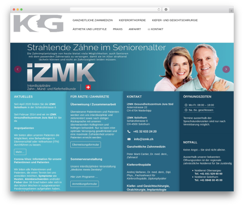 Theme WordPress Progressive Wordpress Theme - izmk.ch