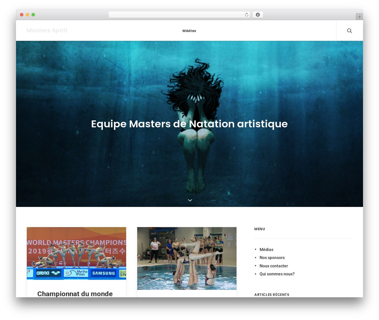 Uncode WordPress theme - synchromasters.ch
