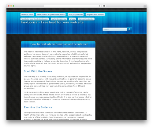 WordPress theme Bloxy Two - inexgorica.com.mk WordPress theme Bloxy Two - inexgorica.com.mk