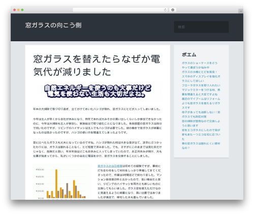 WordPress theme Ghost - iups2010.com