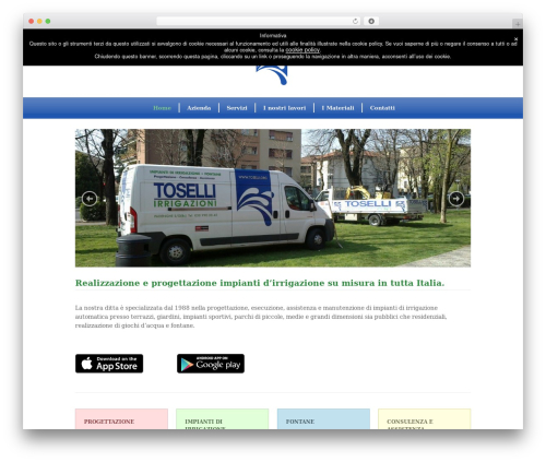 WordPress theme Modernize - impiantiirrigazionetoselli.it