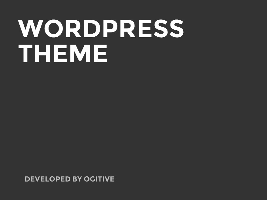WP_Ogitive WordPress theme by Ogitive
