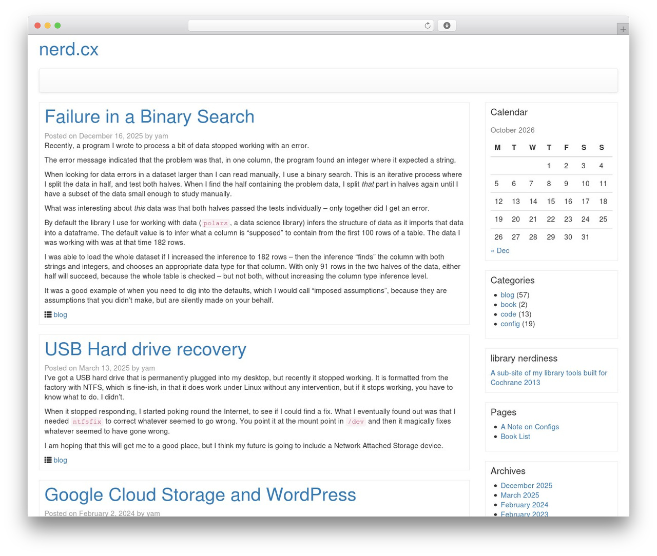 WP theme Bootstrap Basic - nerd.cx