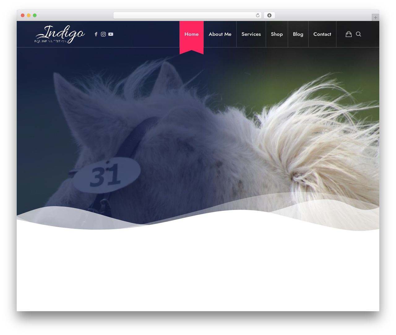 Efor theme WordPress - indigoequinenutrition.com