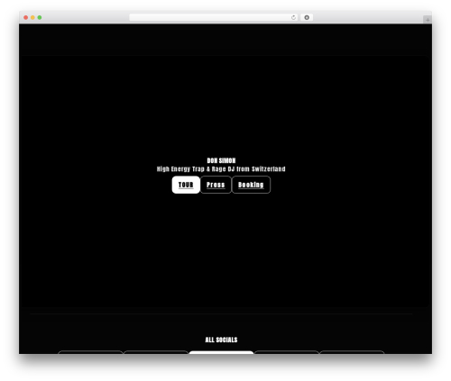 FotaWP free WordPress theme - djdonsimon.ch