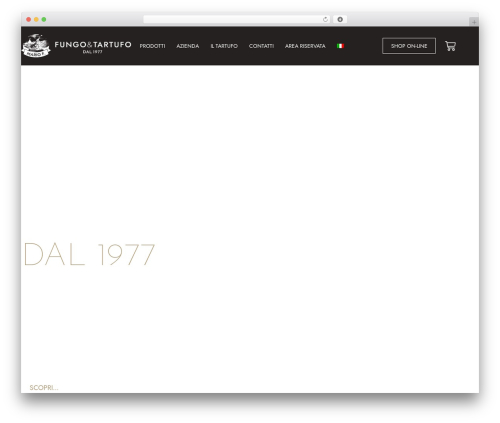 Hello Elementor WP theme - fungoetartufo.com