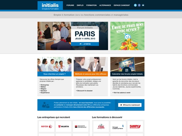 Initialis WordPress website theme Initialis WordPress website theme