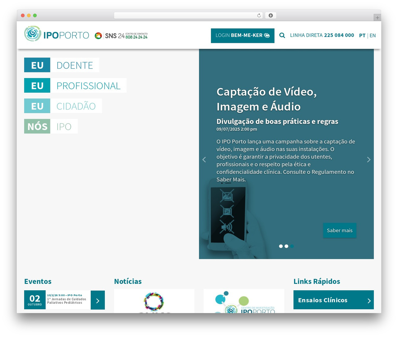 IPO-2016 WordPress theme design - ipoporto.pt IPO-2016 WordPress theme design - ipoporto.pt