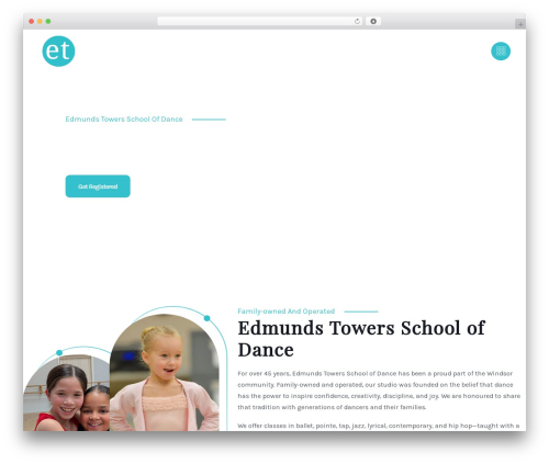 Theme WordPress Danza - edmundstowers.com