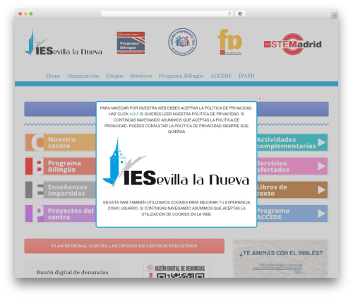 Ajaxy search form WordPress plugin - iessevillalanueva.es
