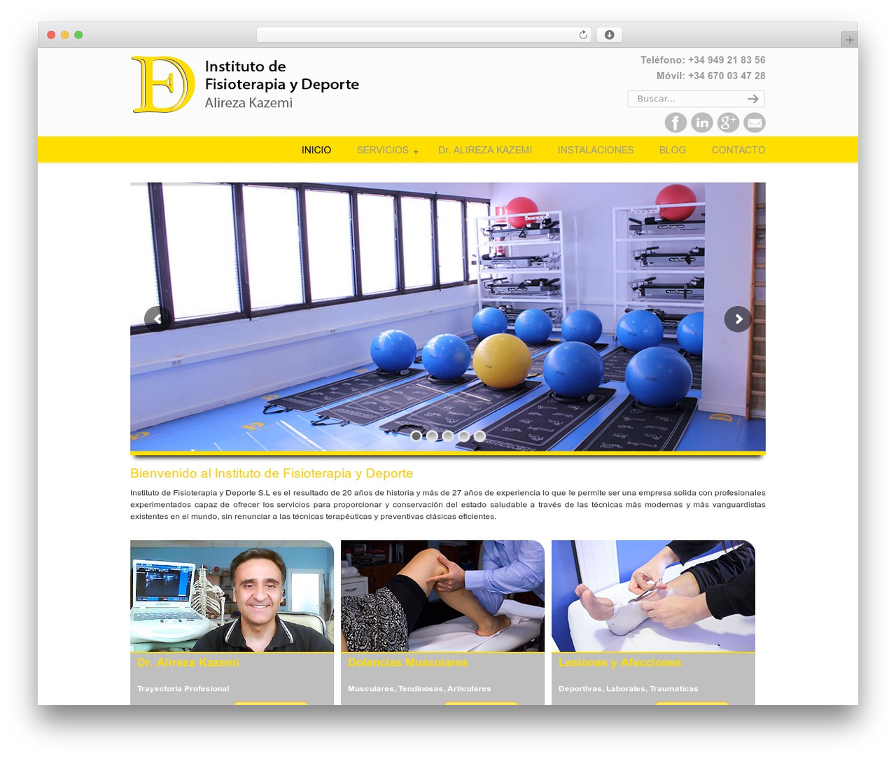 Theme WordPress U-Design - institutofisioterapiadeporte.es Theme WordPress U-Design - institutofisioterapiadeporte.es