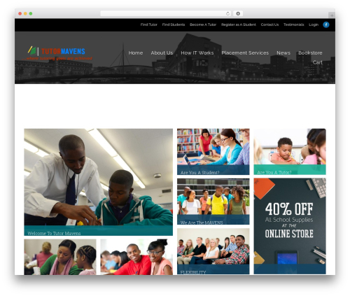 WordPress theme Polytechnic - tutormavens.com