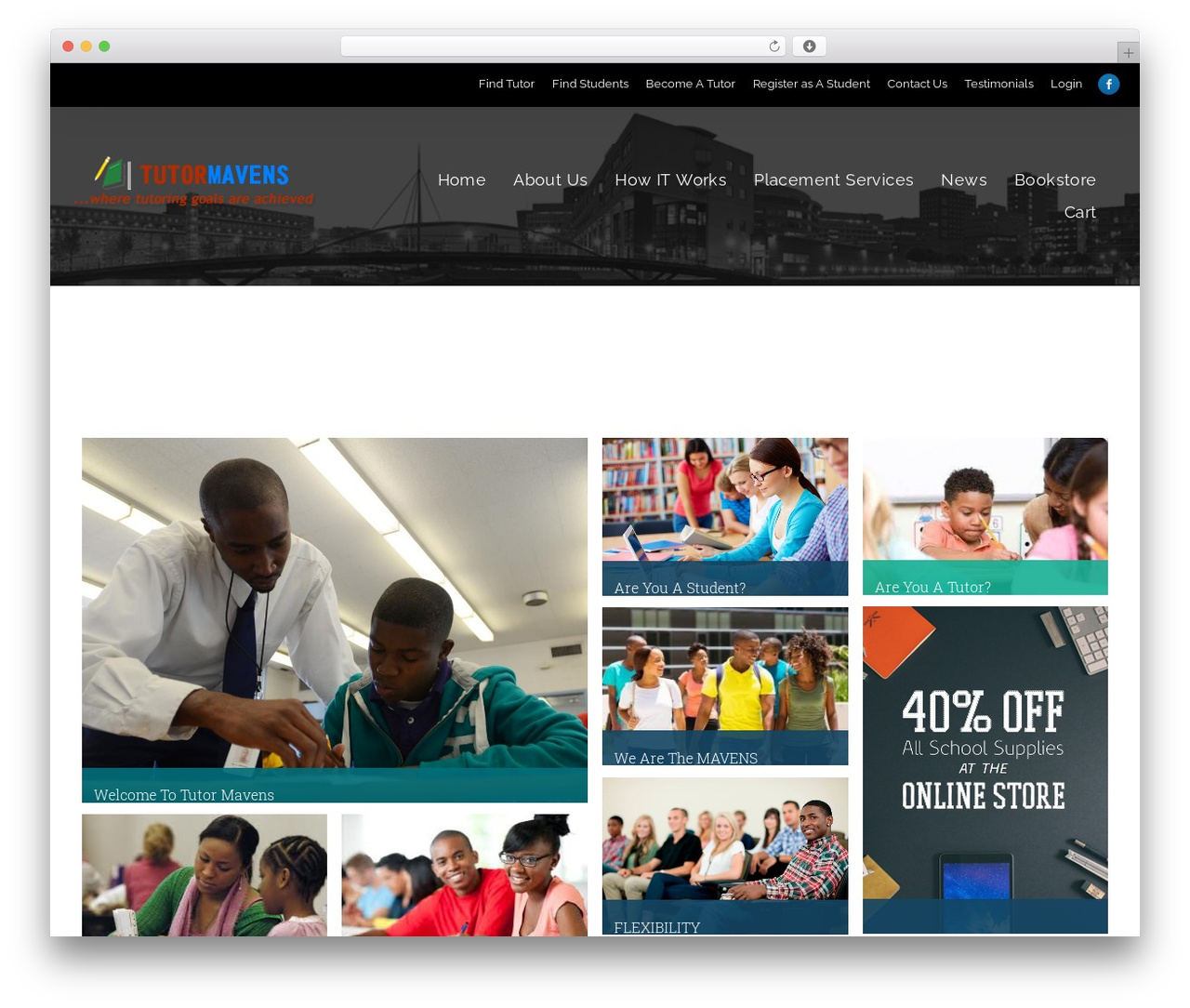 WordPress theme Polytechnic - tutormavens.com