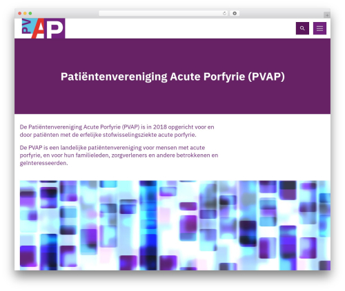 WordPress theme PVAP - pvap.nl