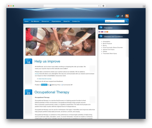 Sexybookmarks WordPress plugin - inforehab.com