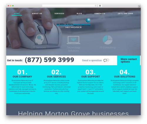 cherry WordPress theme - itsupportmortongrove.com