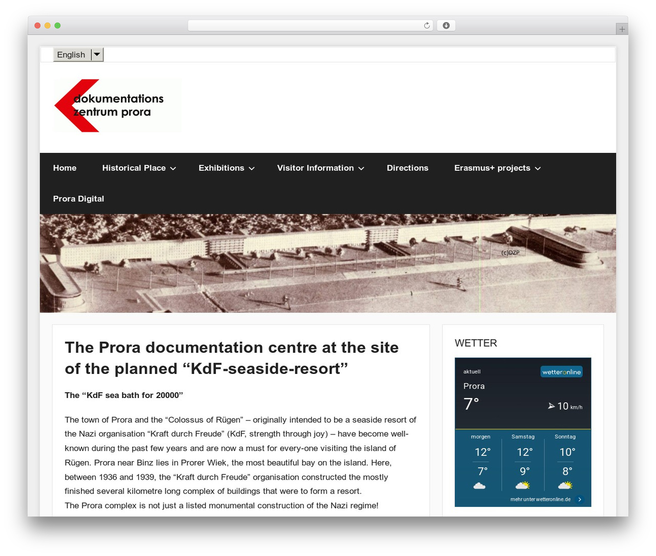 Donovan WordPress theme - proradok.de