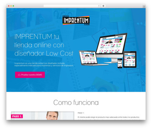 Kane theme WordPress - imprentum.com