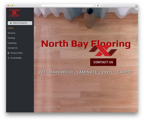 Lambda WP theme - northbayfloor.com