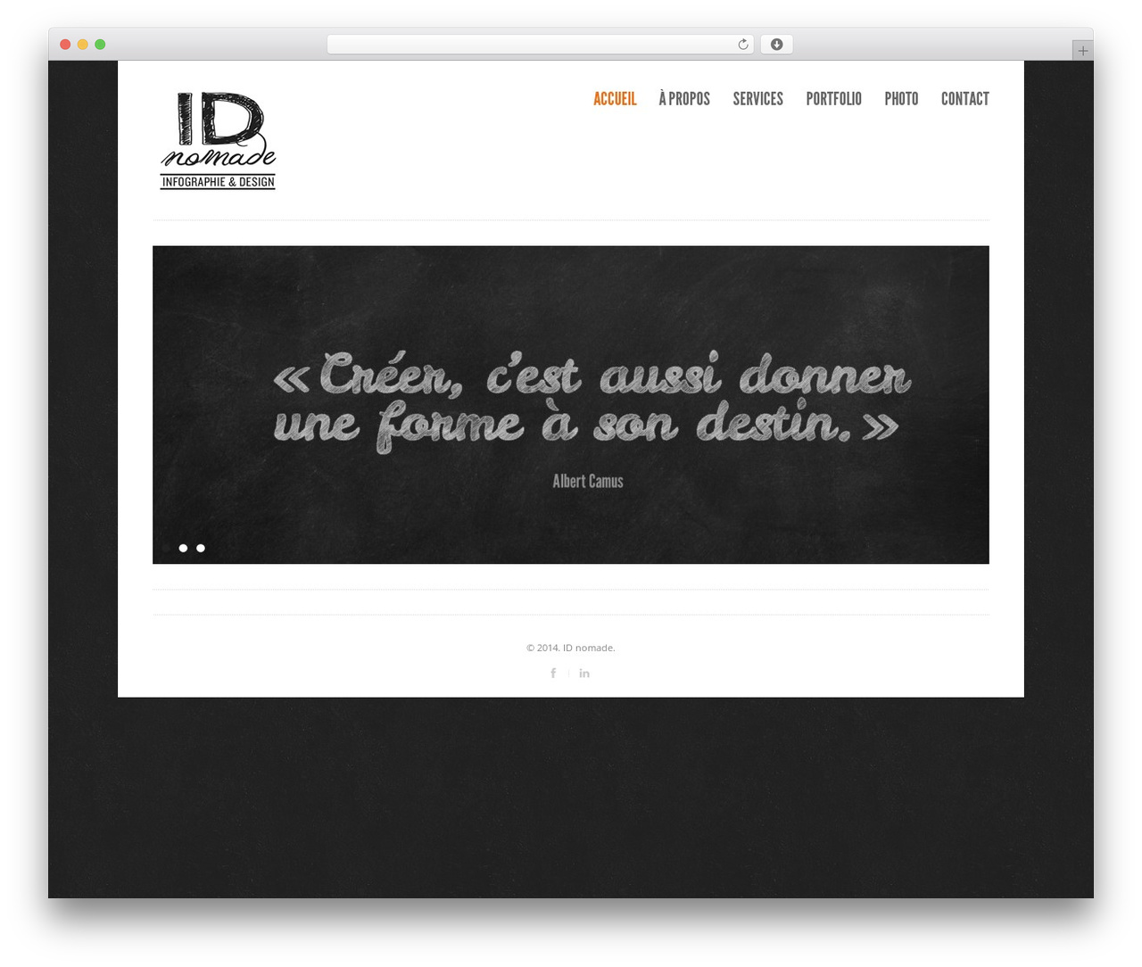 Purity theme WordPress - idnomade.ca Purity theme WordPress - idnomade.ca