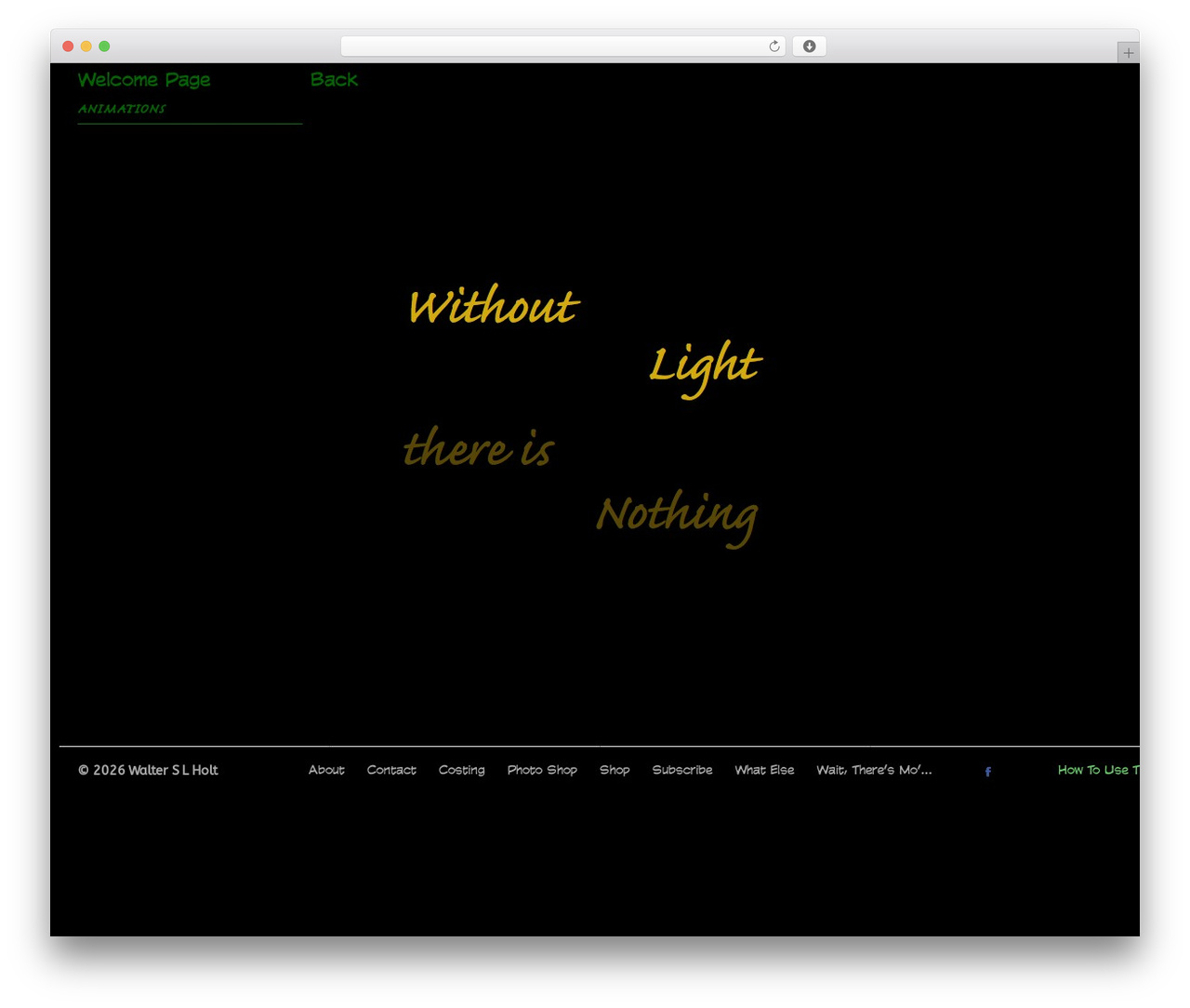 Theme WordPress Empty Canvas2 - installationsoflight.com Theme WordPress Empty Canvas2 - installationsoflight.com