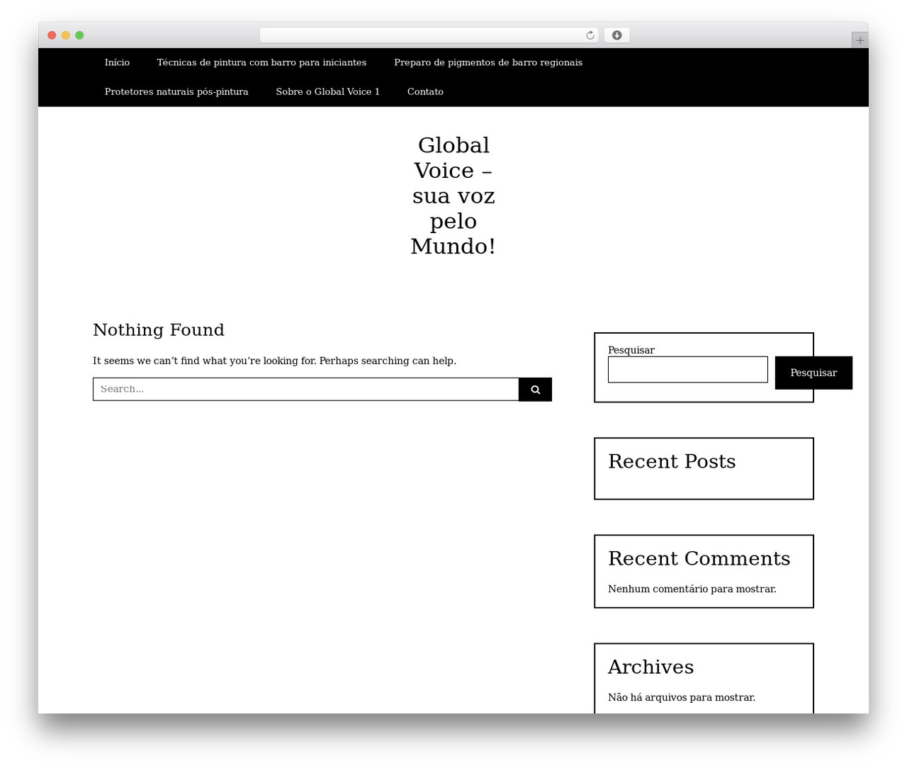 Theme WordPress Writee - globalvoice1.com