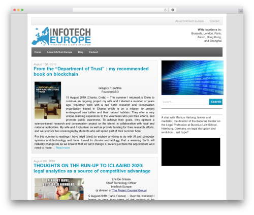 Theme WordPress Table - infotecheurope.com