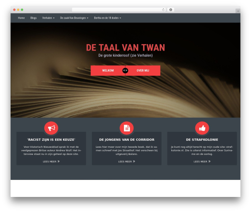 Unconditional theme WordPress - twanvandenbrand.nl