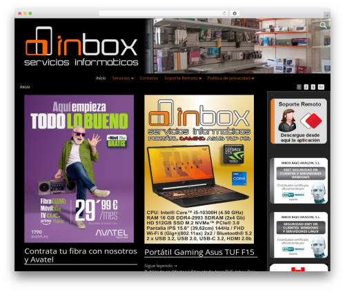 Weaver Xtreme best free WordPress theme - inboxbajoaragon.com