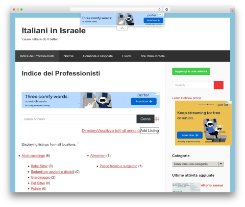 Wellington best free WordPress theme - italkim.org