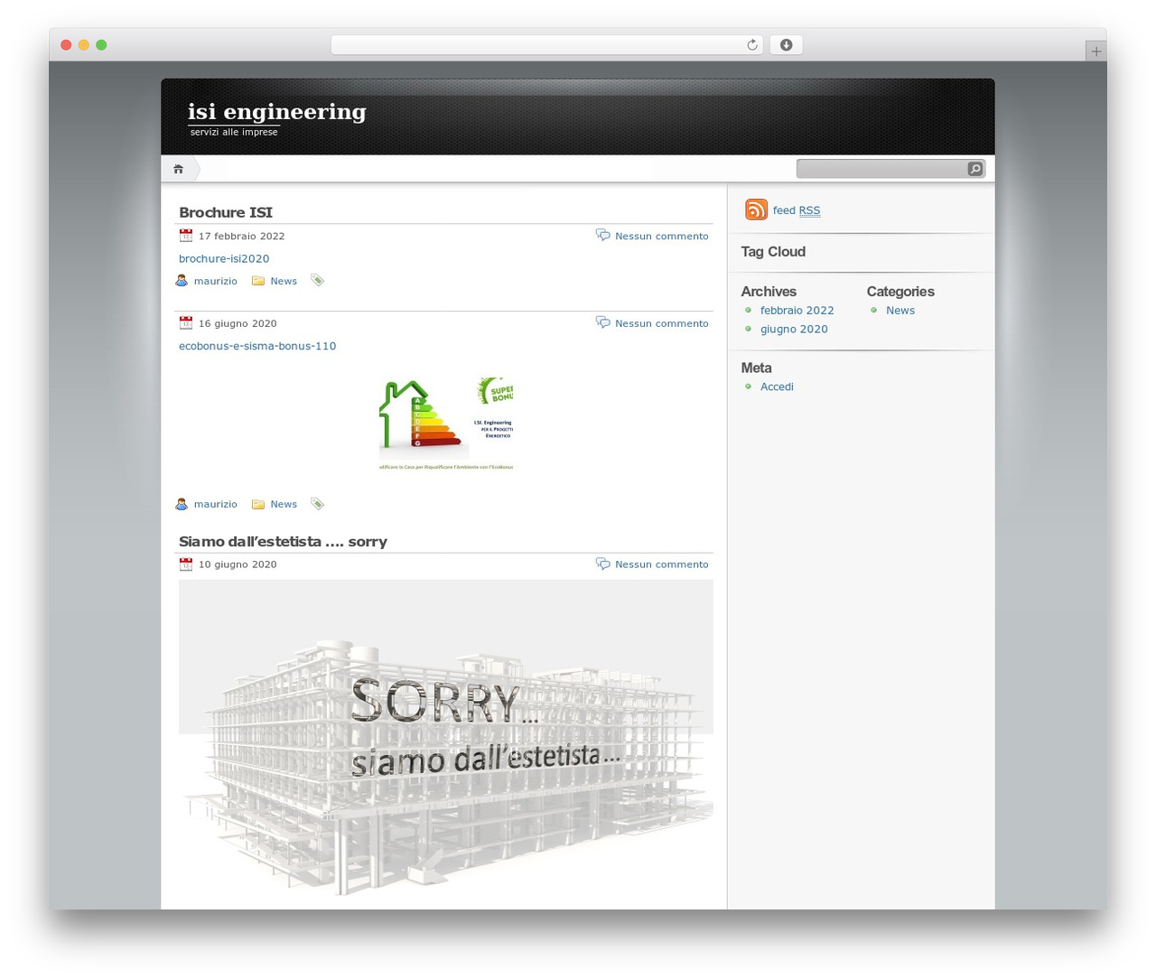 WordPress theme isi engineering - isiengineering.it WordPress theme isi engineering - isiengineering.it