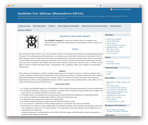 WordPress theme abcOK - ifaanet.org