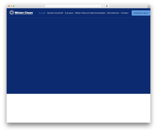 WordPress theme Execor - misterclean34.com