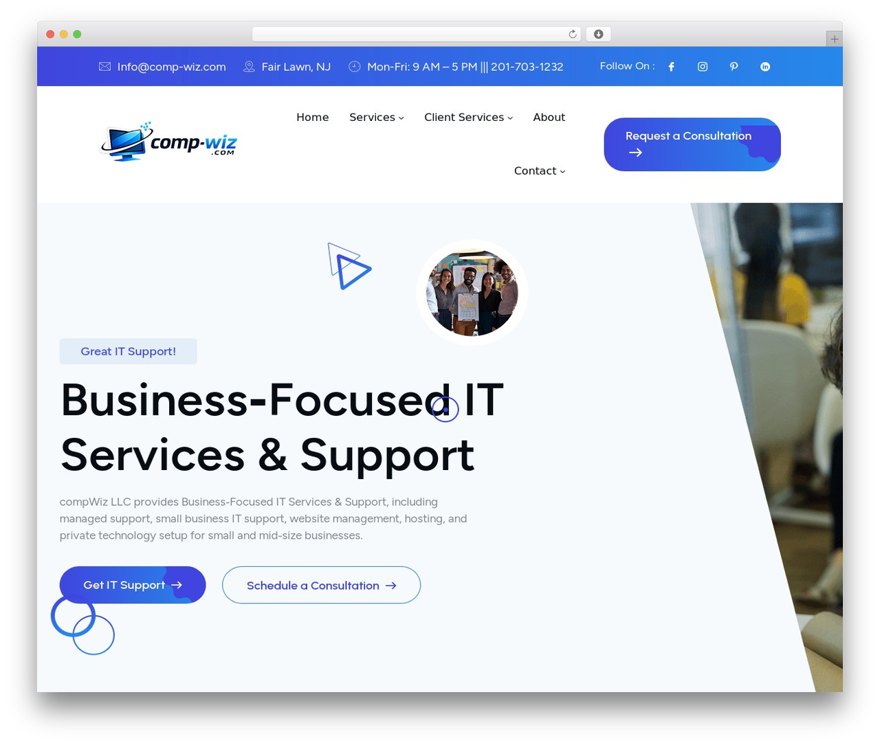 WordPress theme starunity child - comp-wiz.com