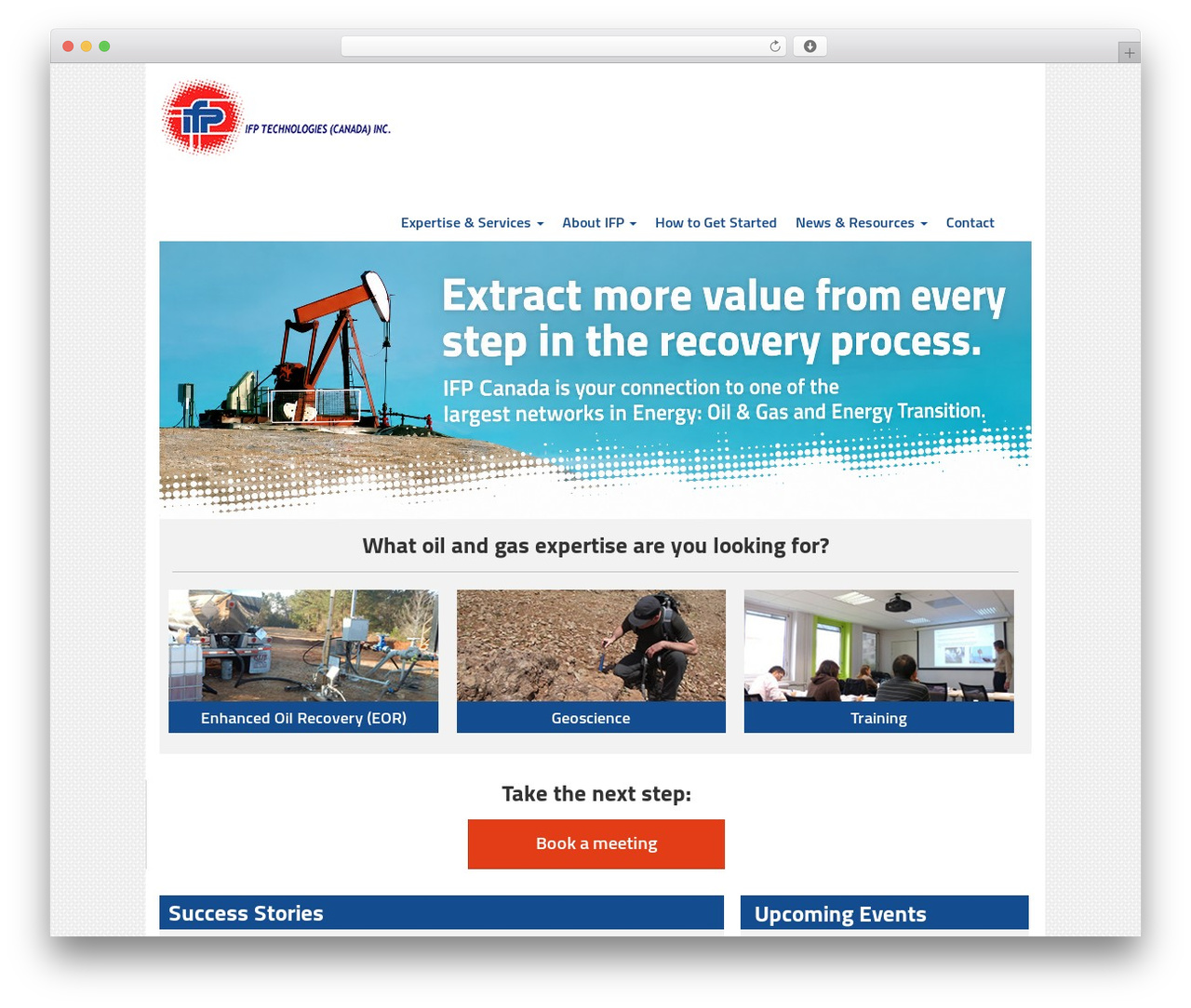WordPress theme upBootWP - ifp-canada.com