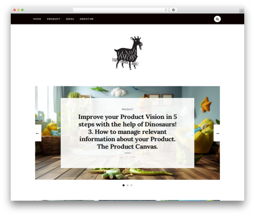 Breena WordPress theme - thenakedgoat.camp