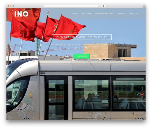 Bridge WordPress website theme - inoresources.com