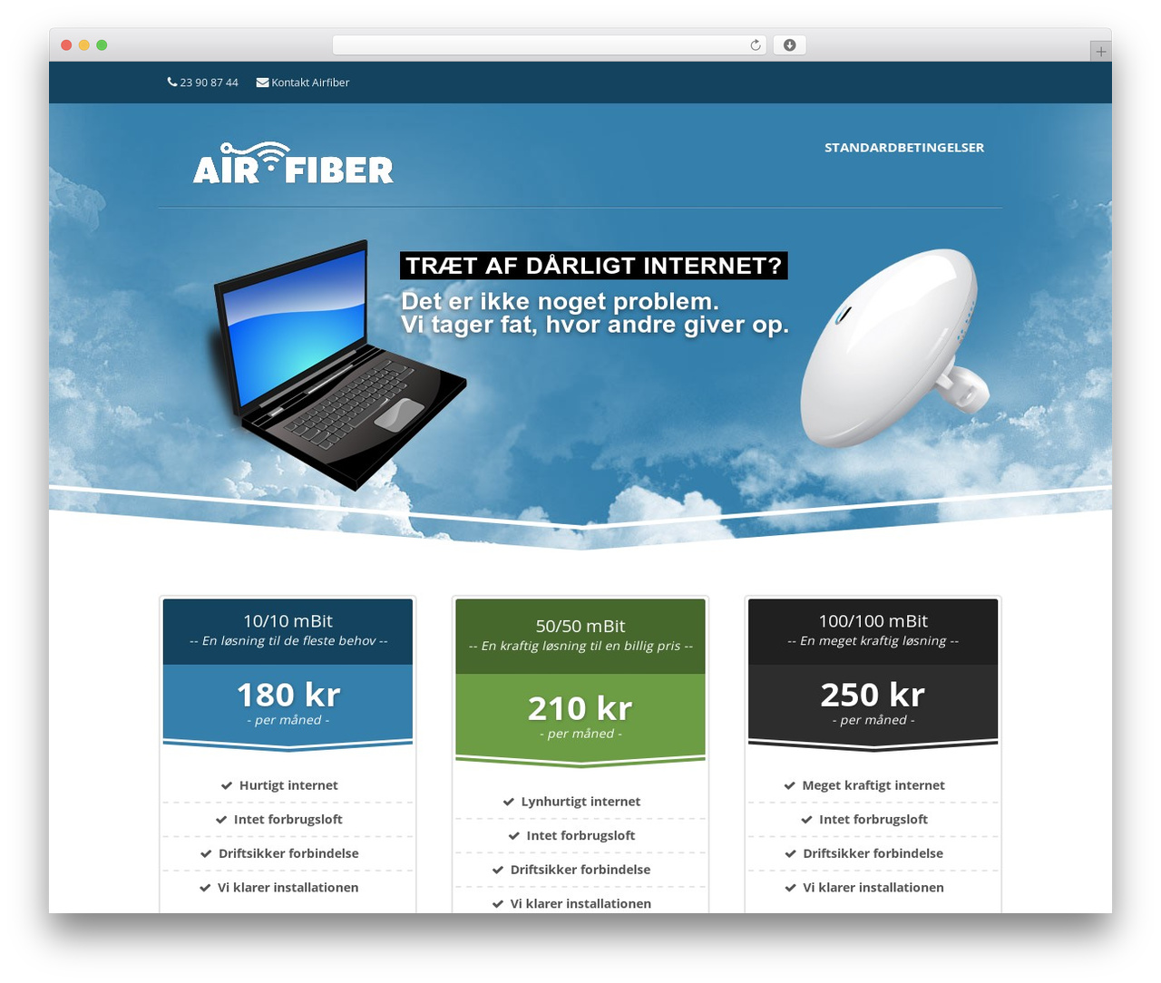 Cloud Hoster WordPress theme - installasjon.dk Cloud Hoster WordPress theme - installasjon.dk